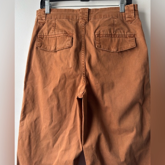 Frame Brown Utility Cropped Pants - Picture 8 of 13